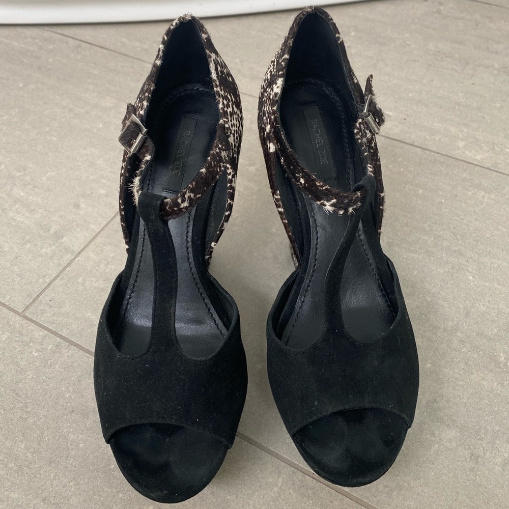 Rachael Zoe’s T strap platform